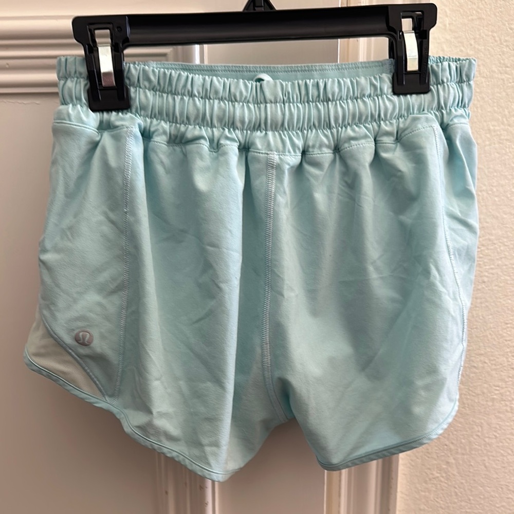 lululemon athletica Women's Light Blue Shorts